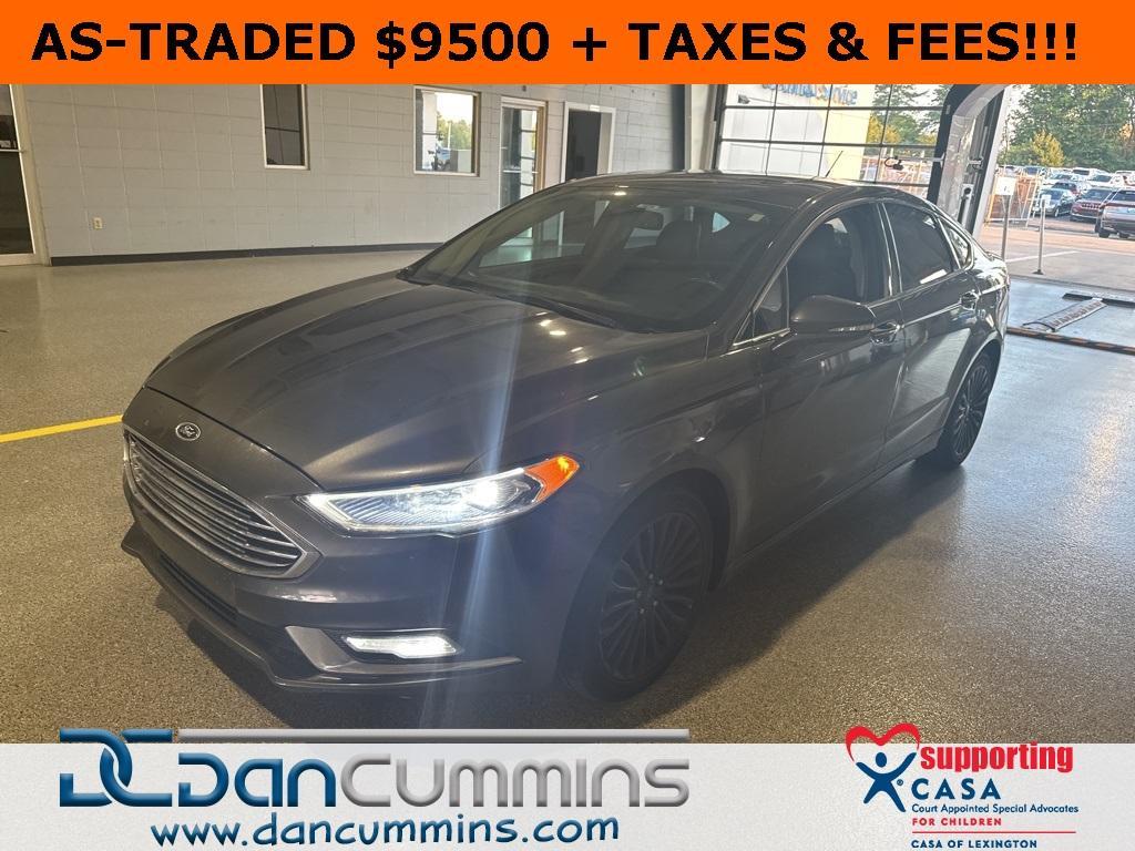 used 2017 Ford Fusion car, priced at $9,500