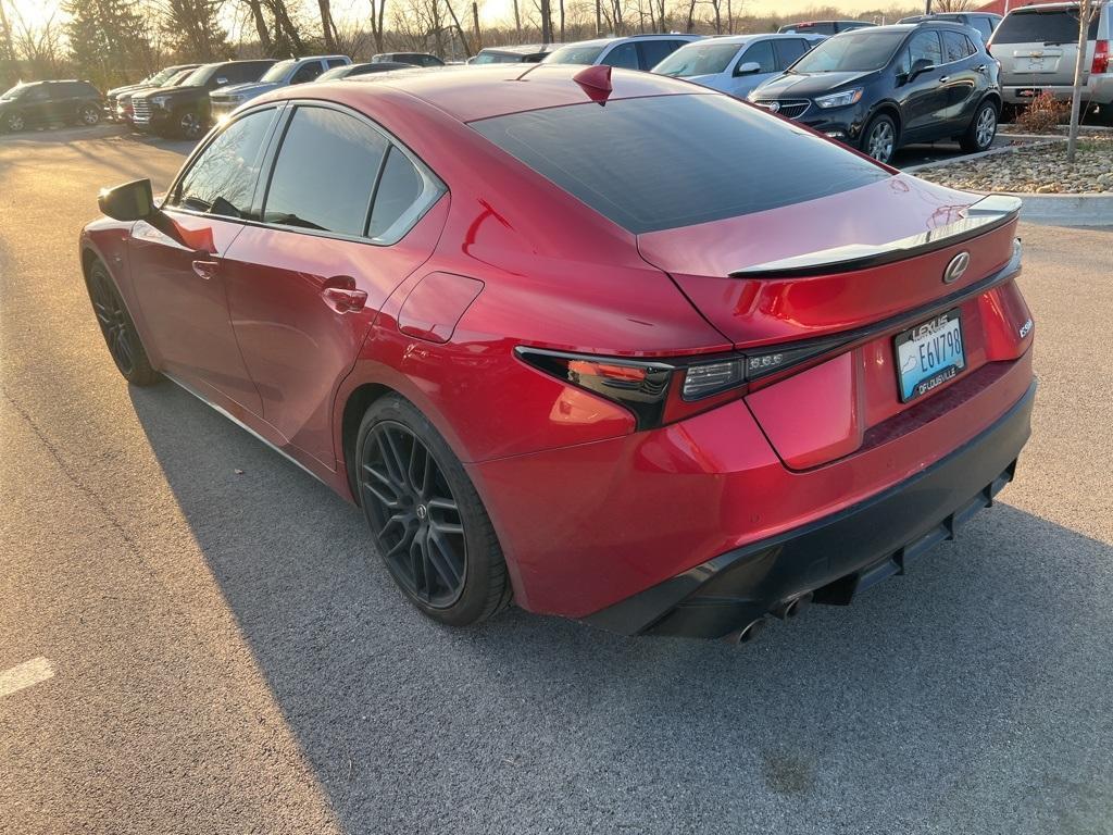 used 2023 Lexus IS 500 car, priced at $52,987