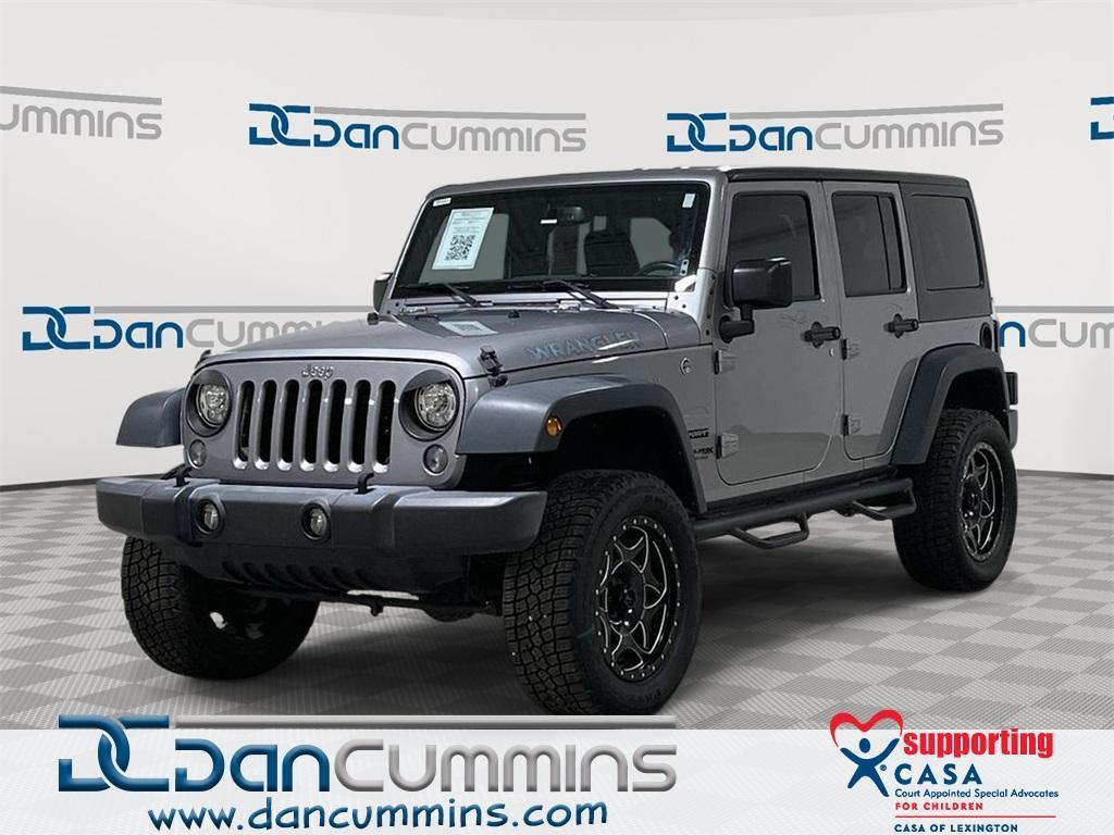 used 2018 Jeep Wrangler JK Unlimited car, priced at $21,487