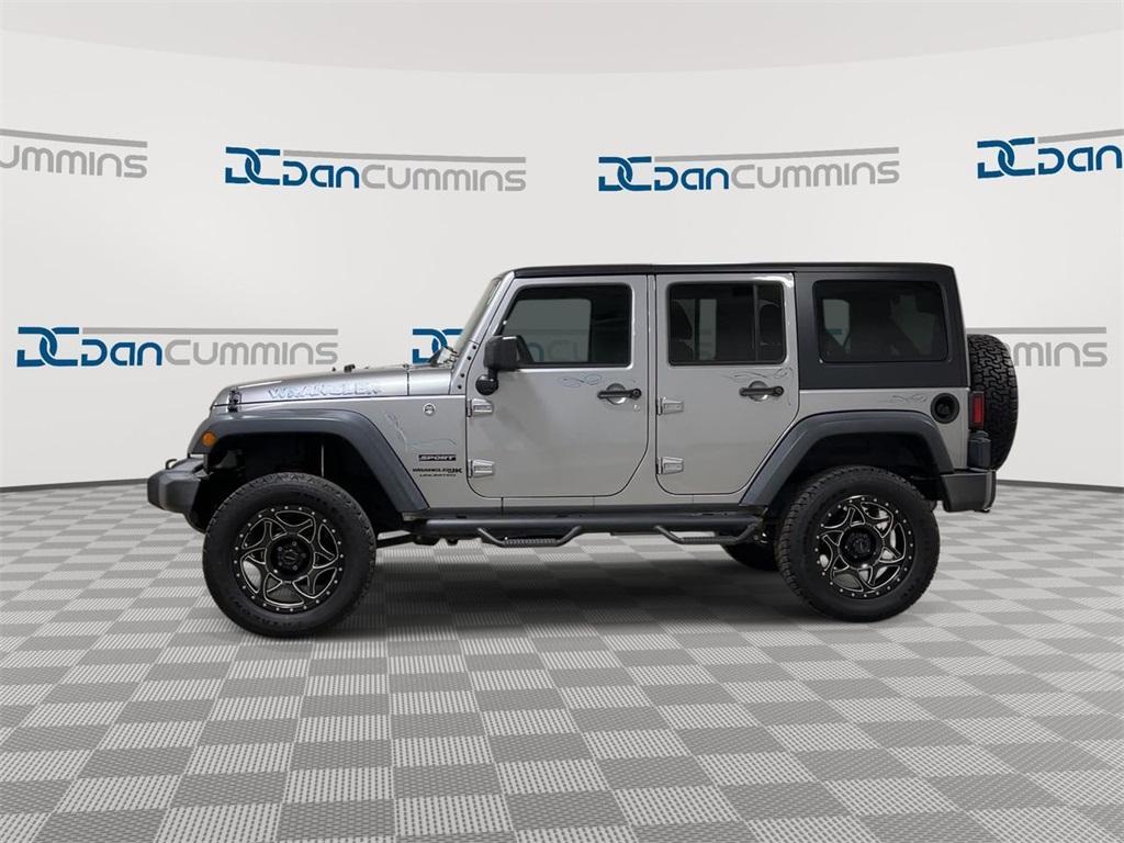 used 2018 Jeep Wrangler JK Unlimited car, priced at $21,487