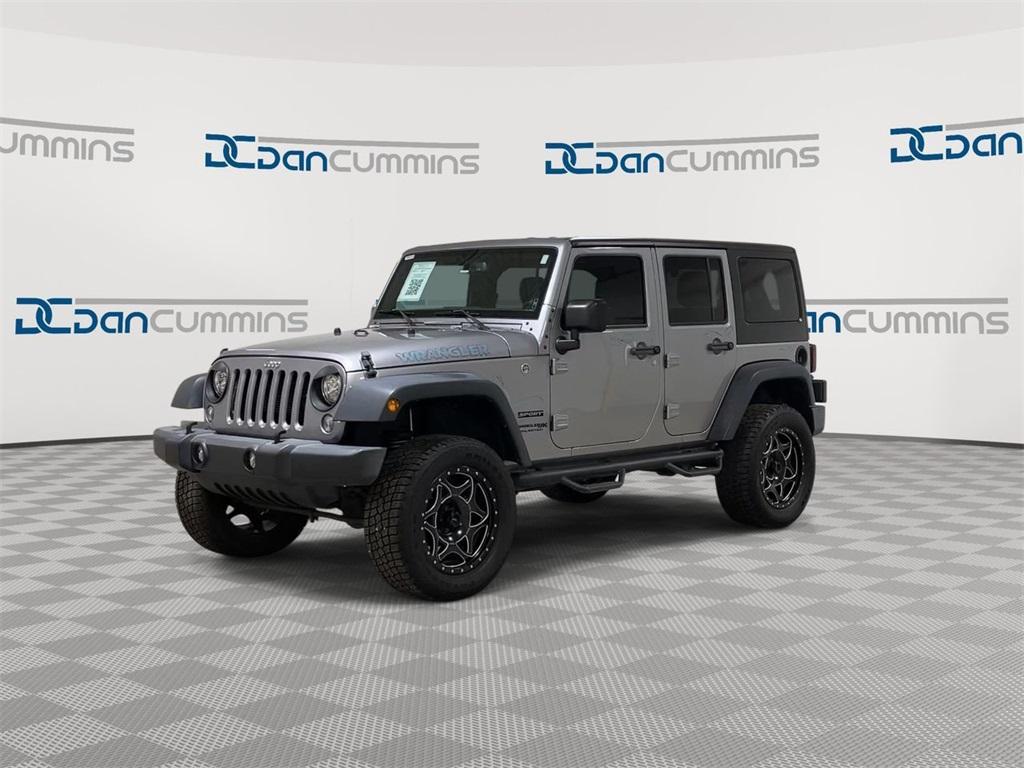 used 2018 Jeep Wrangler JK Unlimited car, priced at $21,487