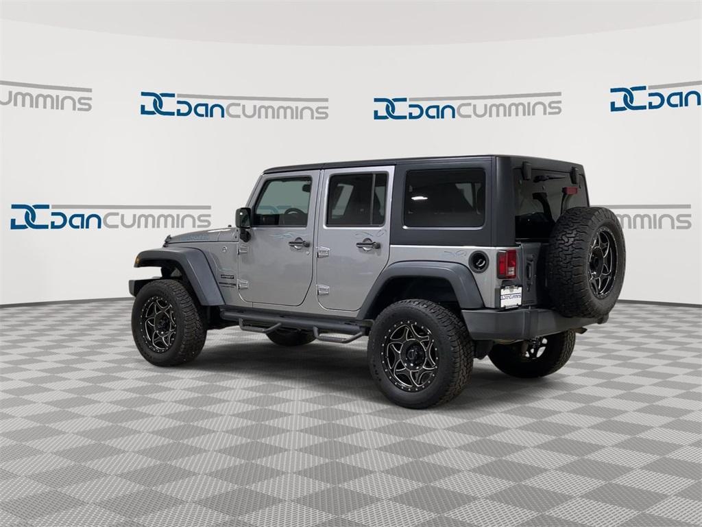 used 2018 Jeep Wrangler JK Unlimited car, priced at $21,487