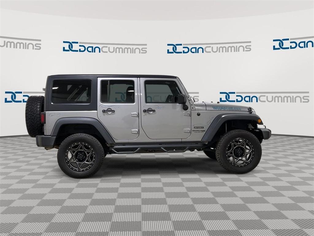 used 2018 Jeep Wrangler JK Unlimited car, priced at $21,487