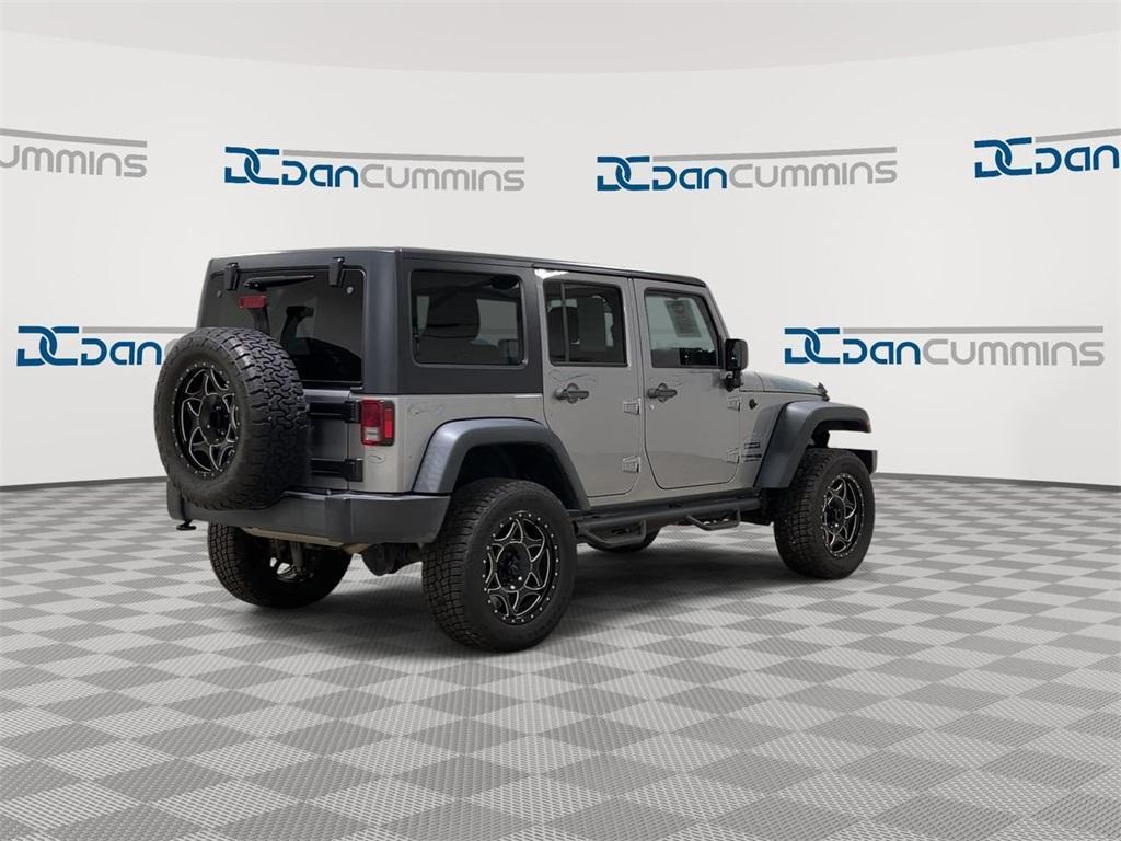 used 2018 Jeep Wrangler JK Unlimited car, priced at $21,487