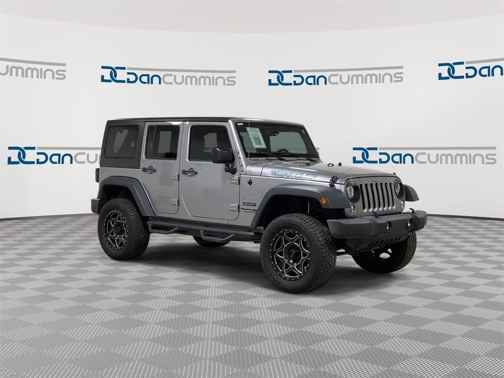 used 2018 Jeep Wrangler JK Unlimited car, priced at $21,487