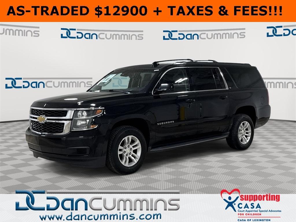 used 2015 Chevrolet Suburban car, priced at $12,900