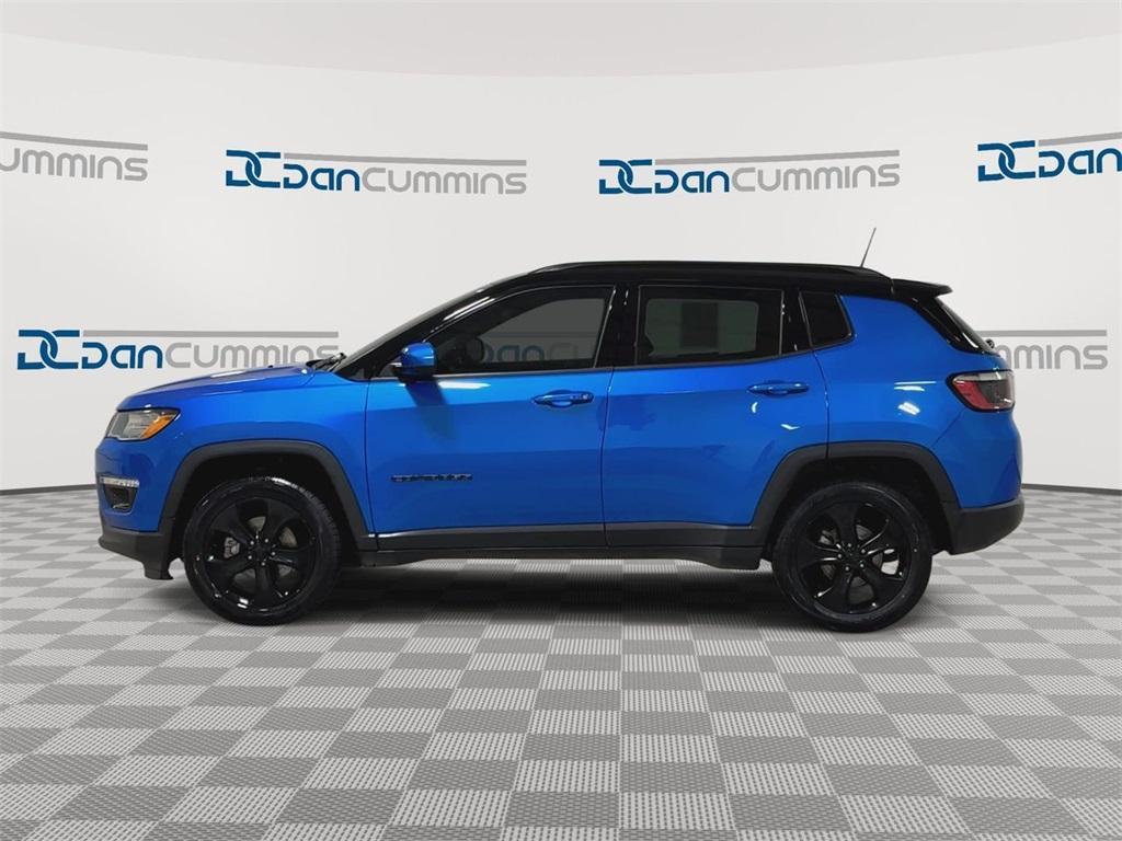 used 2021 Jeep Compass car, priced at $14,987