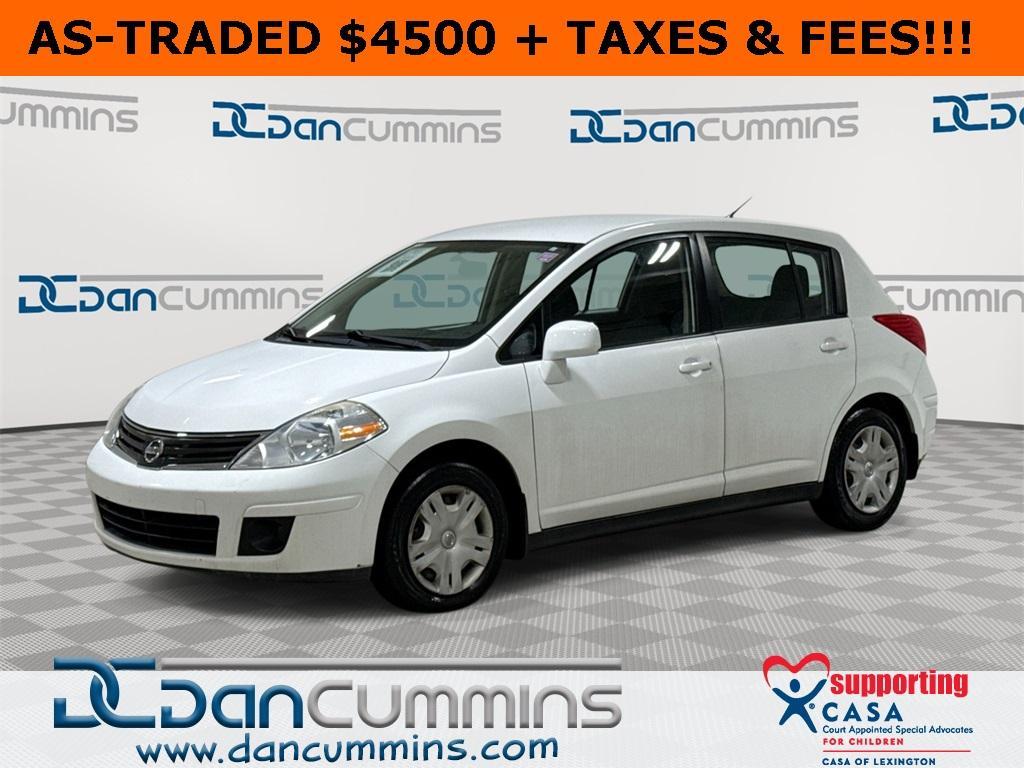 used 2011 Nissan Versa car, priced at $4,500