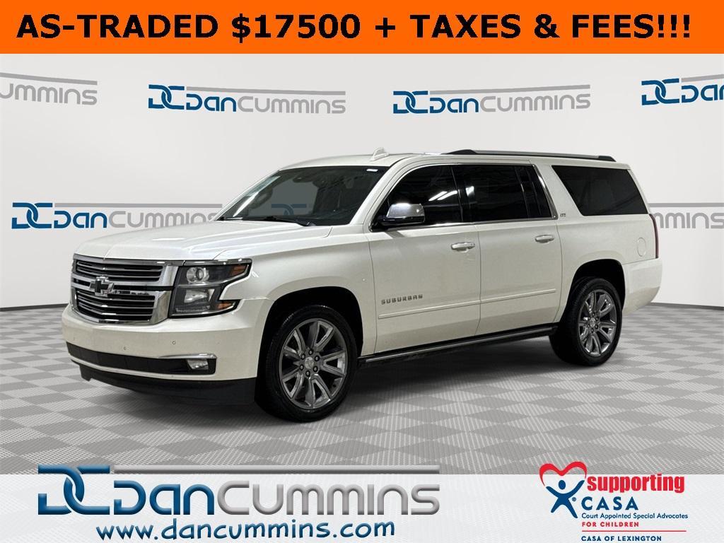 used 2015 Chevrolet Suburban car, priced at $17,500