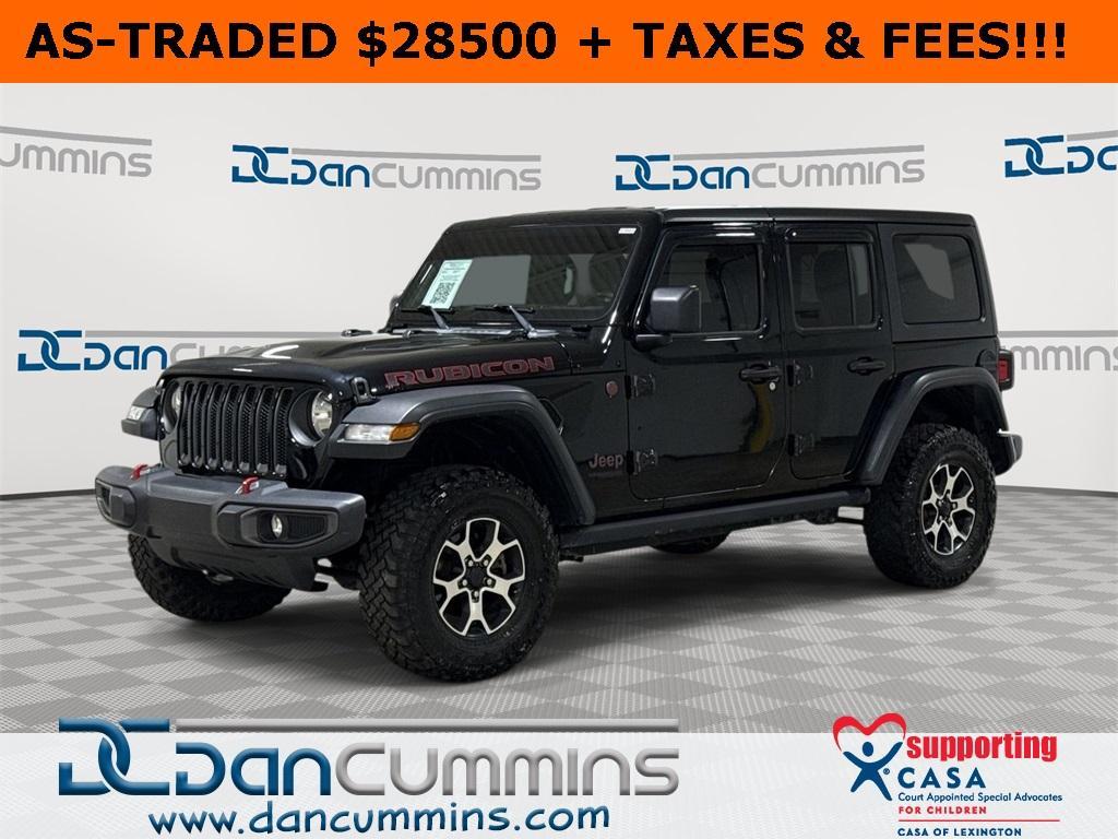 used 2020 Jeep Wrangler Unlimited car, priced at $28,500
