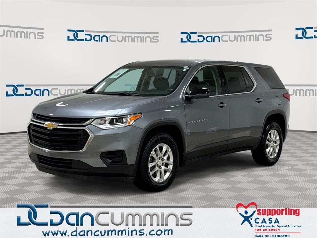 used 2021 Chevrolet Traverse car, priced at $24,787