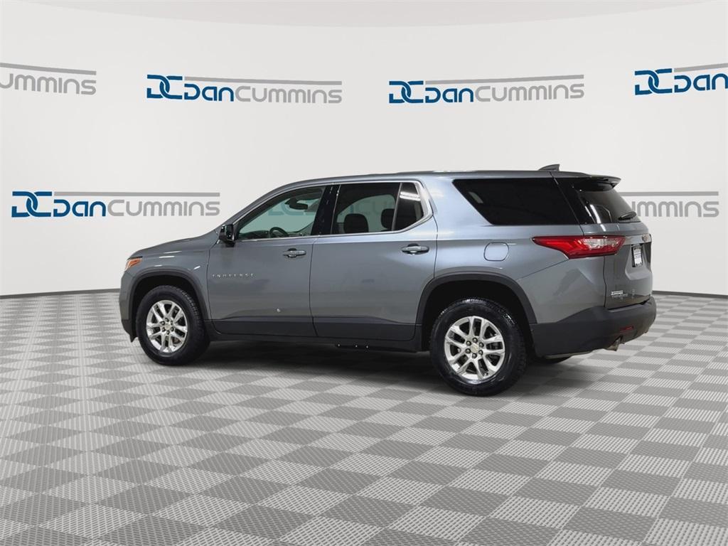 used 2021 Chevrolet Traverse car, priced at $24,787