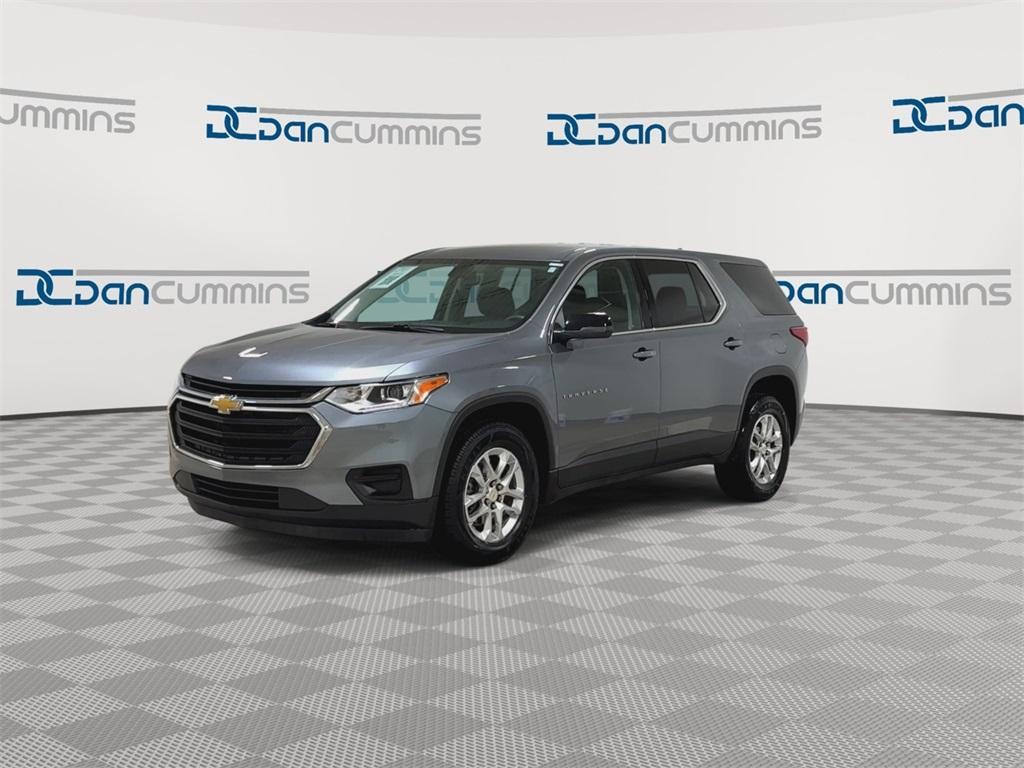 used 2021 Chevrolet Traverse car, priced at $24,787
