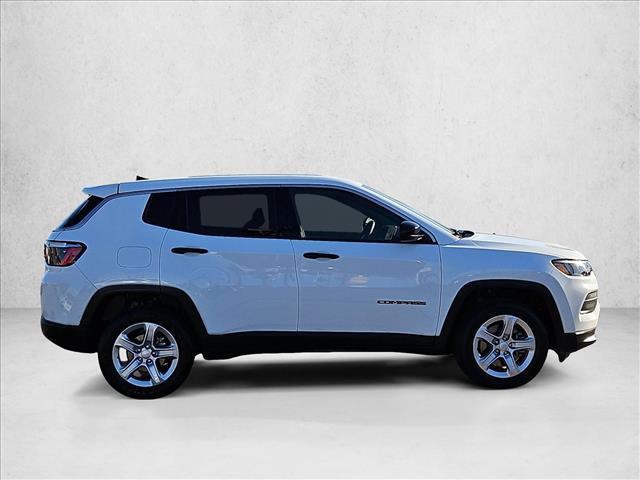 used 2023 Jeep Compass car, priced at $17,400
