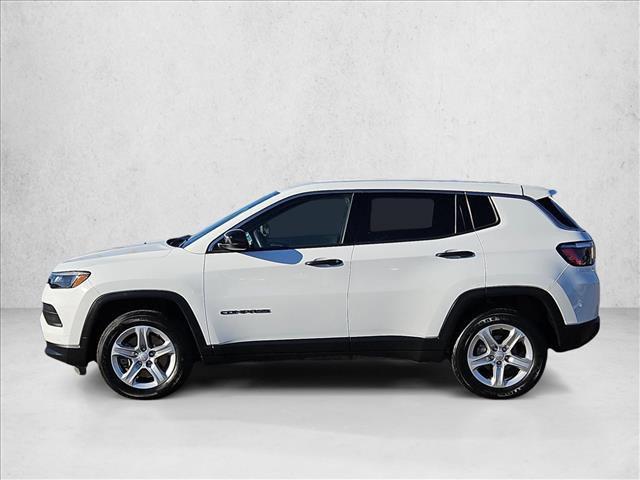used 2023 Jeep Compass car, priced at $17,400