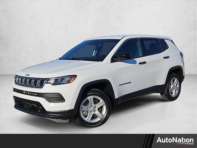 used 2023 Jeep Compass car, priced at $17,400