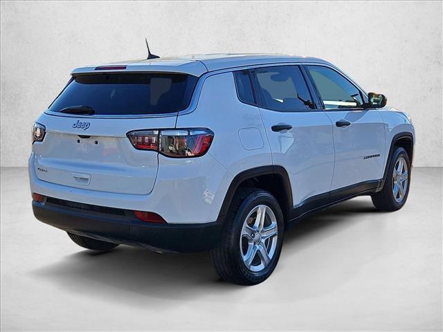 used 2023 Jeep Compass car, priced at $17,400