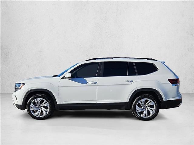 used 2021 Volkswagen Atlas car, priced at $23,202