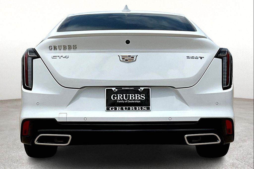 new 2025 Cadillac CT4 car, priced at $47,235