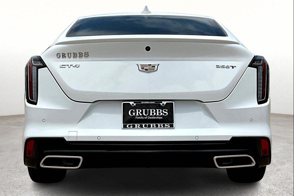 new 2025 Cadillac CT4 car, priced at $47,235