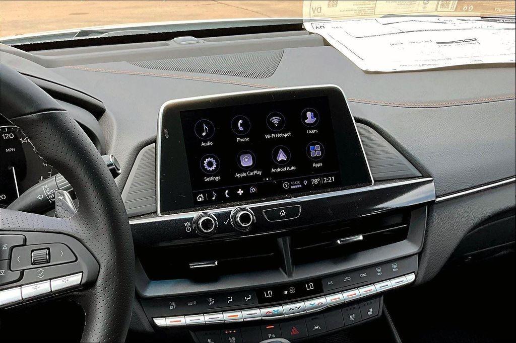new 2025 Cadillac CT4 car, priced at $47,235