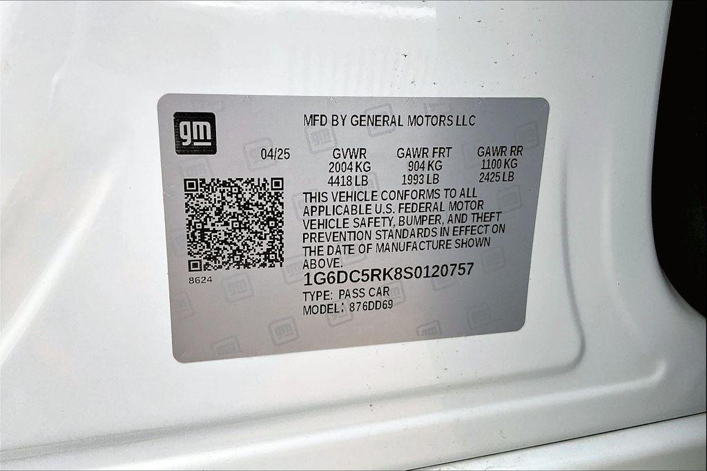 new 2025 Cadillac CT4 car, priced at $47,235