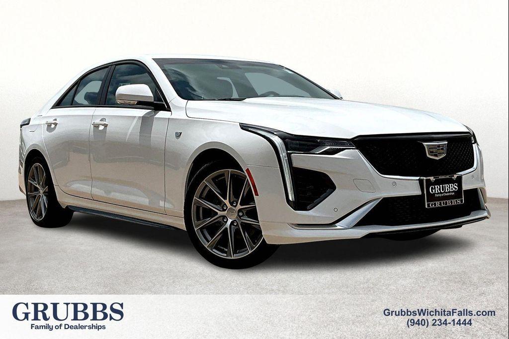 new 2025 Cadillac CT4 car, priced at $47,235
