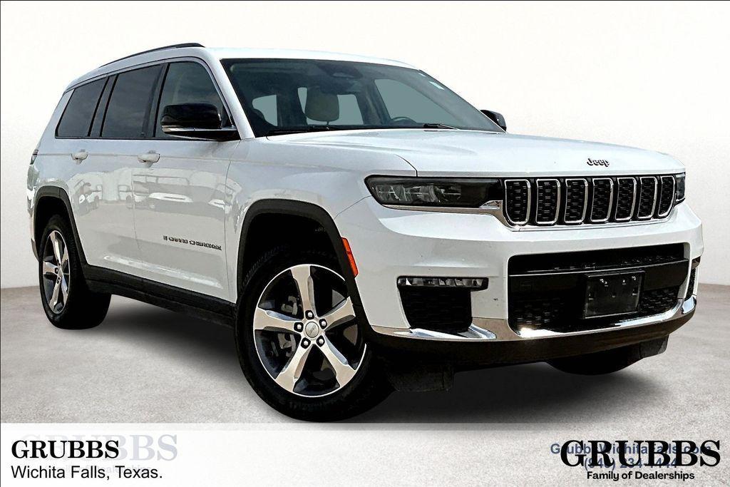 used 2021 Jeep Grand Cherokee L car, priced at $20,000