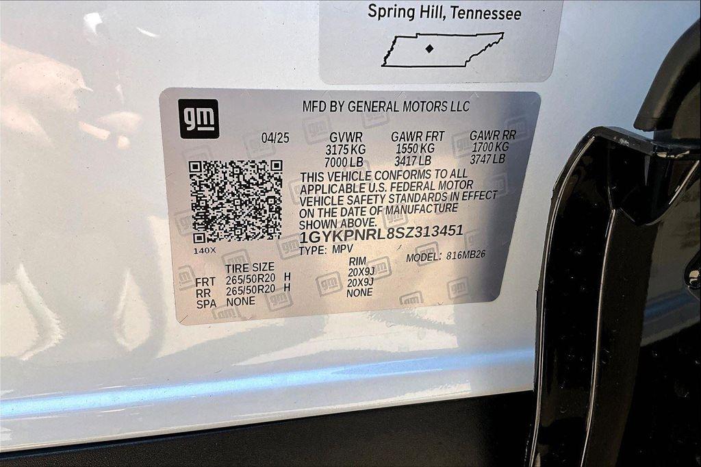 new 2025 Cadillac LYRIQ car, priced at $64,815