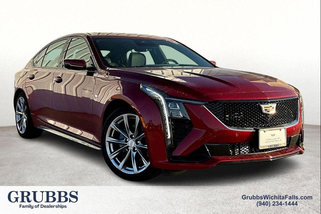 new 2025 Cadillac CT5 car, priced at $56,310