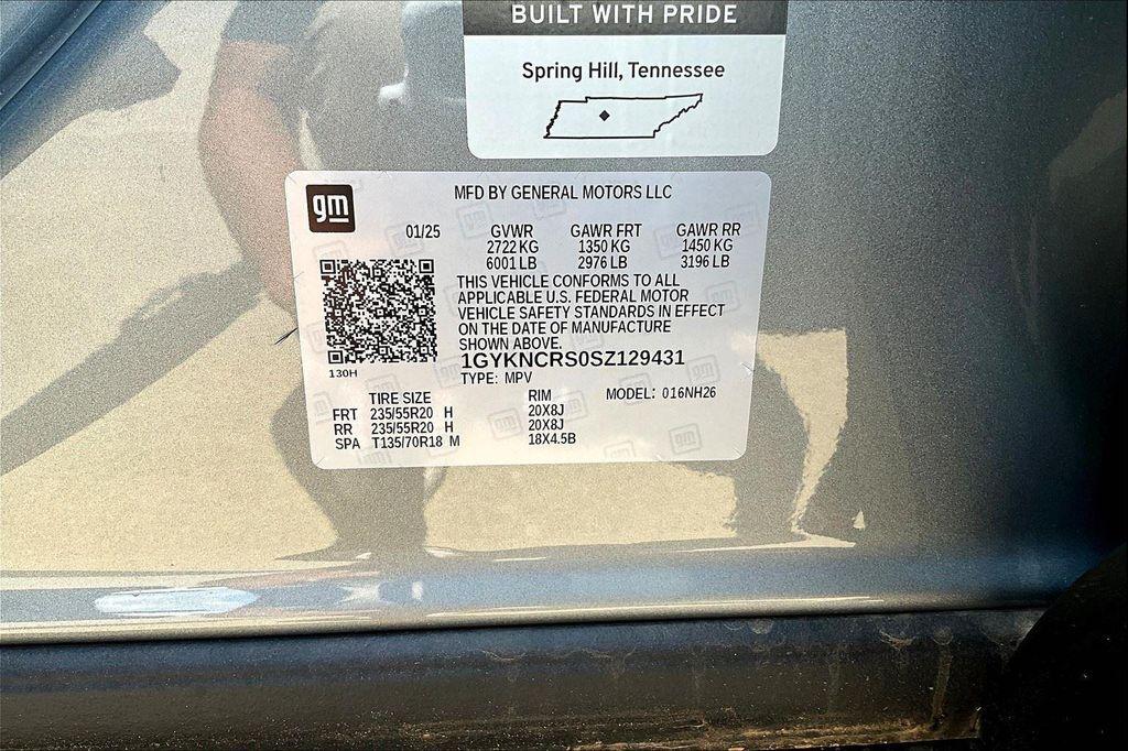 new 2025 Cadillac XT5 car, priced at $56,465