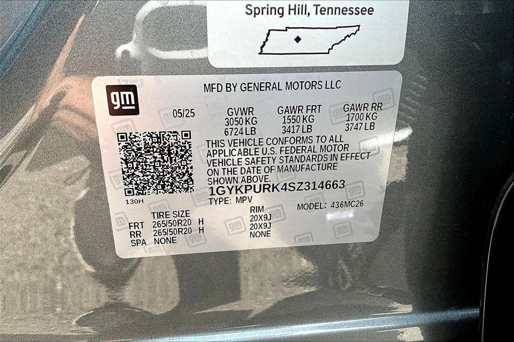 new 2025 Cadillac LYRIQ car, priced at $60,590