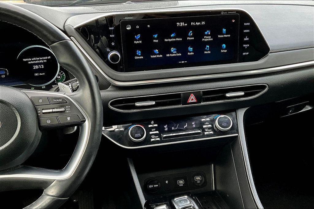 used 2022 Hyundai Sonata Hybrid car, priced at $18,000