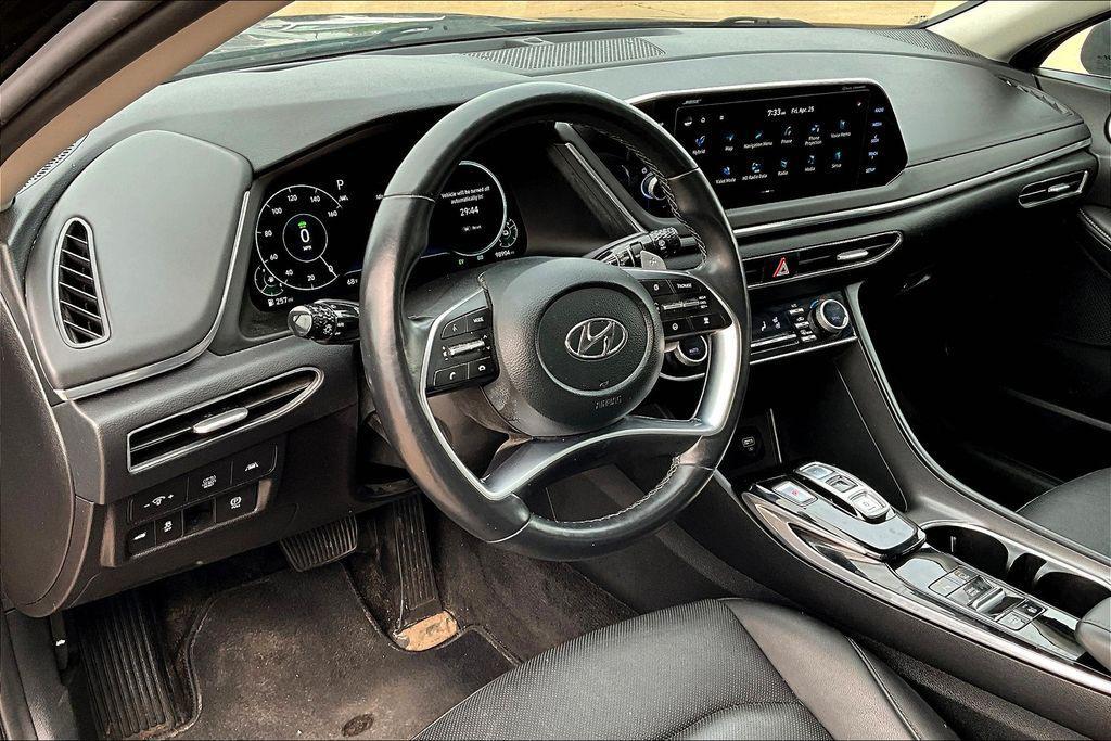 used 2022 Hyundai Sonata Hybrid car, priced at $18,000