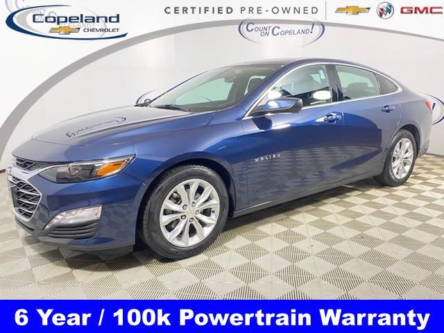 used 2021 Chevrolet Malibu car, priced at $20,368