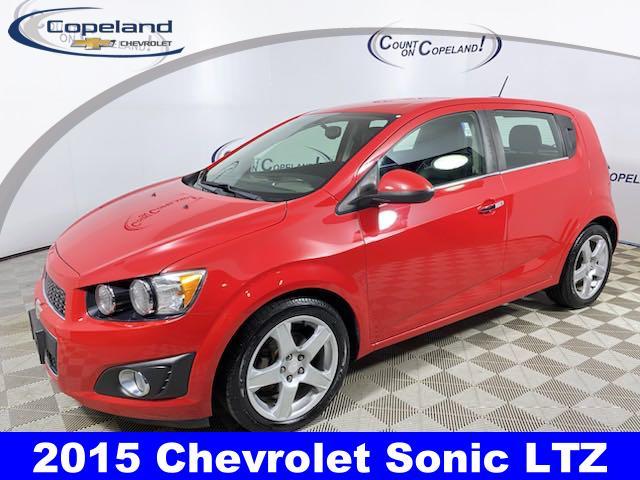 used 2015 Chevrolet Sonic car, priced at $9,993
