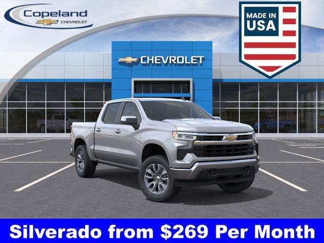 new 2025 Chevrolet Silverado 1500 car, priced at $46,595