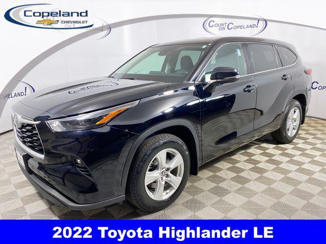 used 2022 Toyota Highlander car, priced at $31,364
