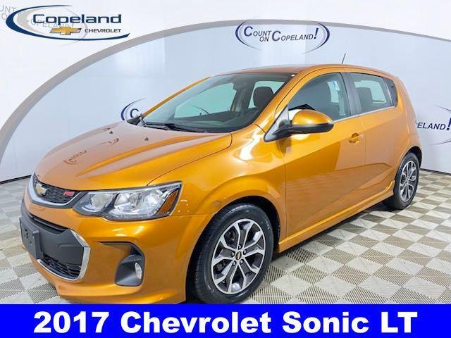 used 2017 Chevrolet Sonic car, priced at $11,564