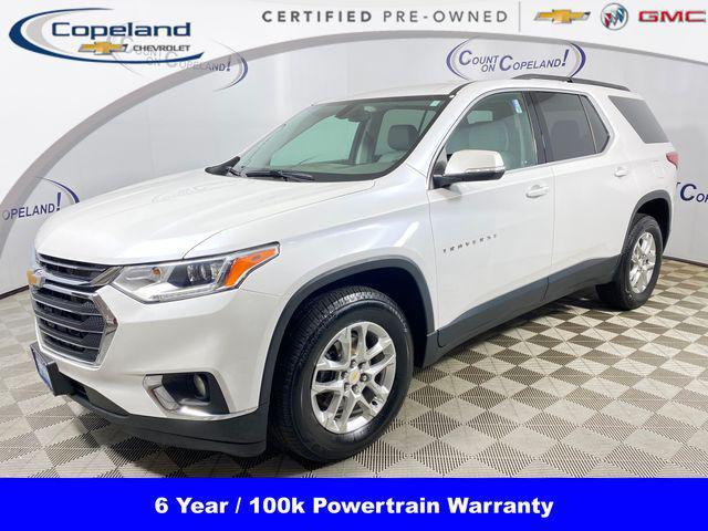 used 2021 Chevrolet Traverse car, priced at $30,809