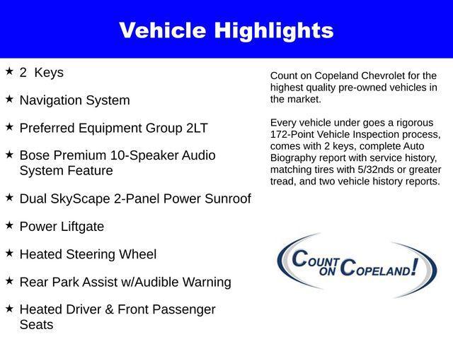 used 2022 Chevrolet Traverse car, priced at $34,925
