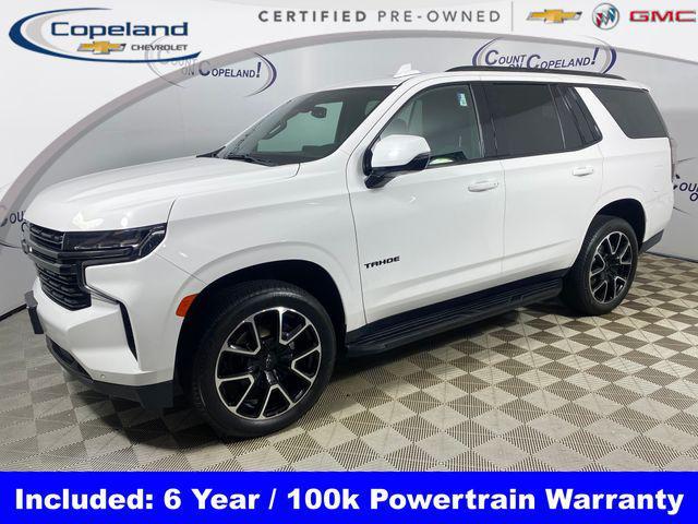 used 2021 Chevrolet Tahoe car, priced at $55,921