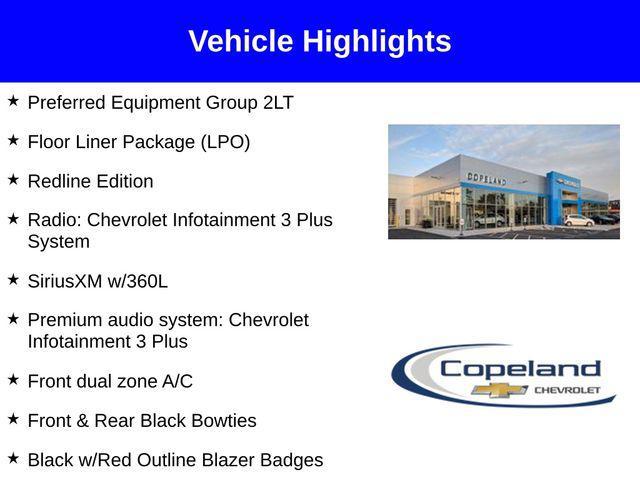 new 2025 Chevrolet Blazer car, priced at $39,615