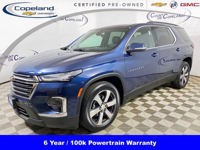 used 2022 Chevrolet Traverse car, priced at $31,934