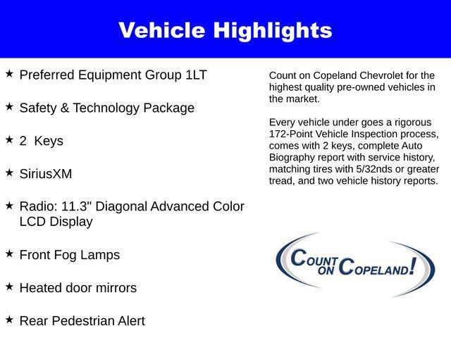 used 2025 Chevrolet Equinox car, priced at $32,570