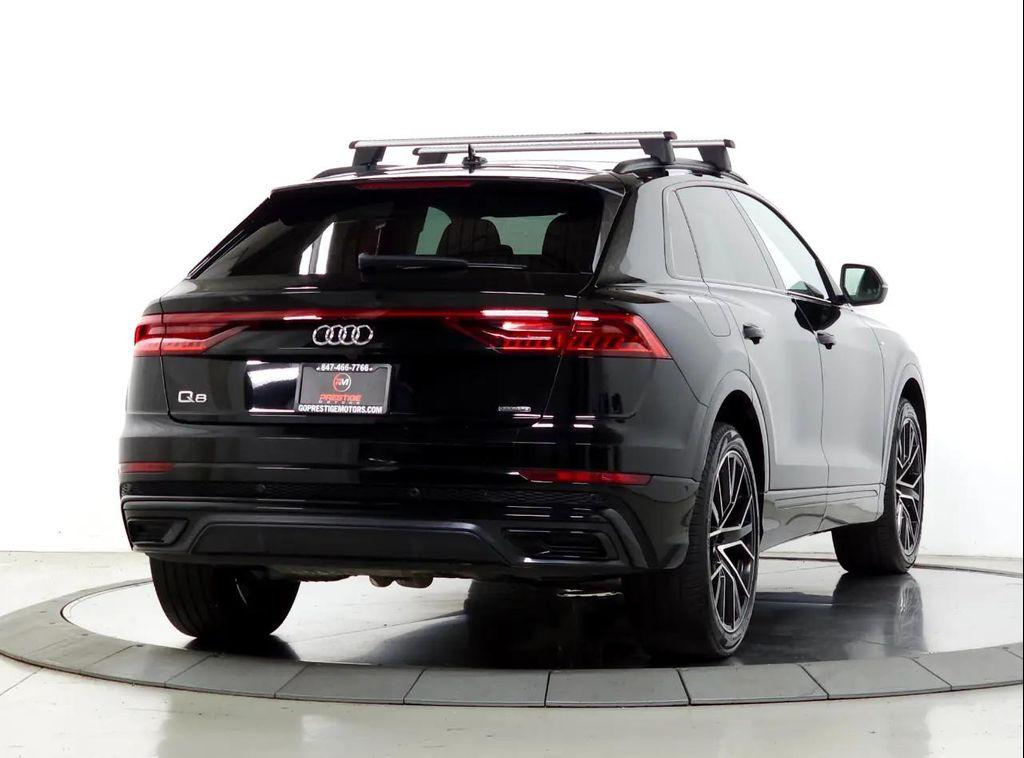 used 2019 Audi Q8 car, priced at $39,300