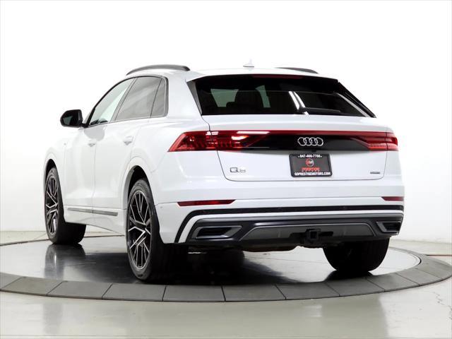 used 2019 Audi Q8 car, priced at $44,600