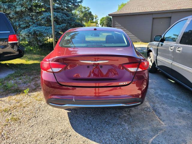 used 2015 Chrysler 200 car, priced at $11,975