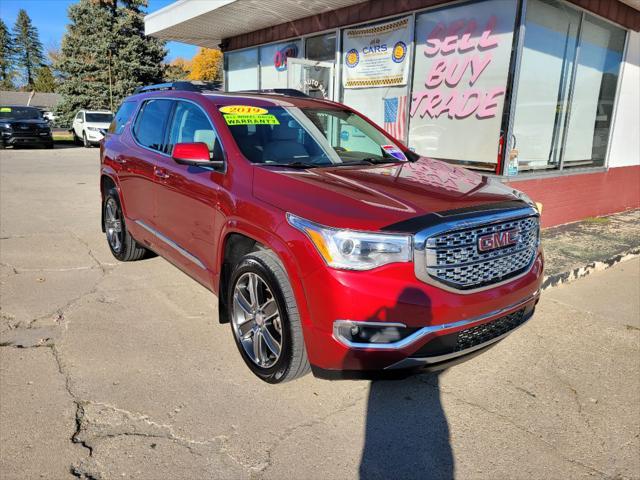 used 2019 GMC Acadia car, priced at $18,975