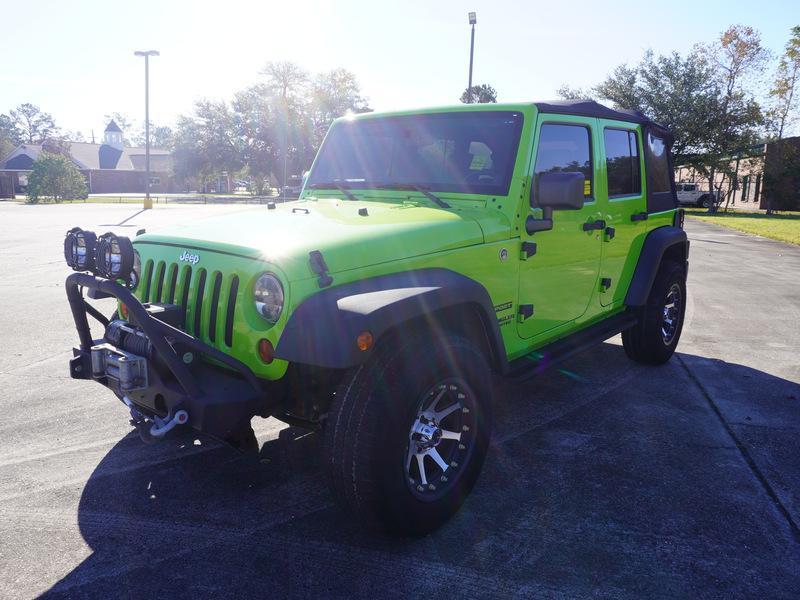 used 2012 Jeep Wrangler Unlimited car, priced at $14,582